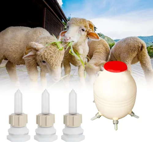 Miniatura 2 de TOPINCN Pezón de cordero Oveja Cabra Chupete Leche de cordero Comedero veterinario Cerdo para pezones para ganado Suministros de salud