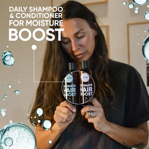 Miniatura 6 de Moerie Ultimate Hair Growth - Juego de champú y acondicionador para el crecimiento del cabello, cabello más largo, grueso, más completo, vegano