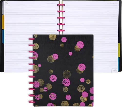 Miniatura 12 de Talia - Cuadernos de notas con tapas, planificador, personalizables, (Azul de Verano, Junior (5.5 pulgadas x 8.5 pulgadas)) Azul verano