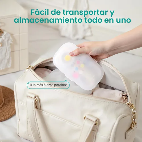 Miniatura 8 de COSLUS Lima de uñas para bebé, cortadora de uñas eléctrica para bebé, cortaúñas para bebé, suave, silenciosa con luz de 360°, segura para el lijado