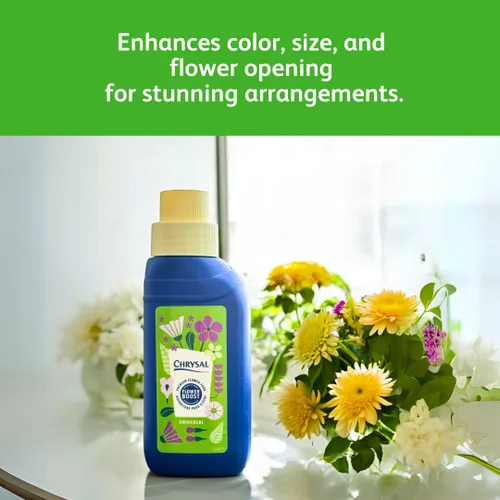 Miniatura 7 de Chrysal Cut Flower Universal Food (botella de 0.3 fl oz/L) — Aumenta el impulso floral con suministros florales para flores frescas — Suministros