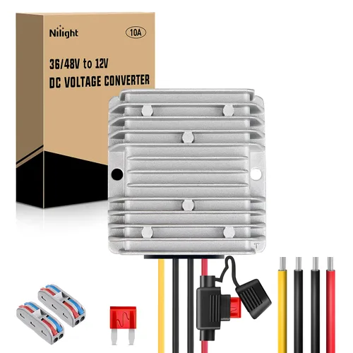 Miniatura 20 de Nilight AC 110V/220V a DC 12V Convertidor de Voltaje 10A 120W Fuente de Alimentación Conmutada Adaptador Transformador Salida de Bajo Voltaje Driver
