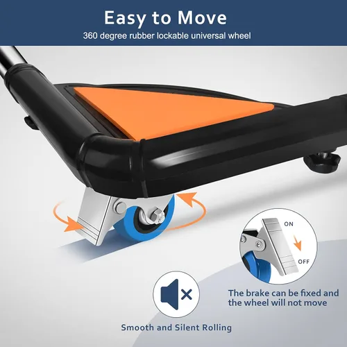 Miniatura 3 de SPACECARE Soporte para Mini Nevera Mueble Carretilla Móvil con 4 Ruedas con Seguro - Base Ajustable Soporte para Refrigerador Lavadora Carrito Móvil