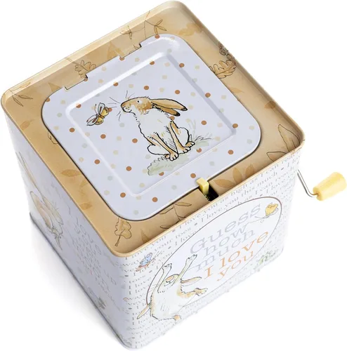 Miniatura 8 de KIDS PREFERRED Guess How Much I Love You - Liebre castaña Nutbrown Jack-in-The-Box - Juguete musical para bebés