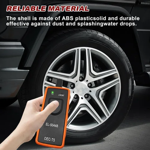 Miniatura 4 de Monitor de presión de neumáticos automotriz GM - Herramienta de restablecimiento de sensor de neumáticos, accesorios para auto EL-50448 compatibles