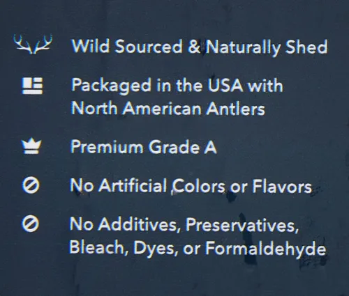 Miniatura 9 de Marca Amazon – Cuerno de alce dividido Wag con desprendimiento natural, de larga duración para masticadores agresivos, XL