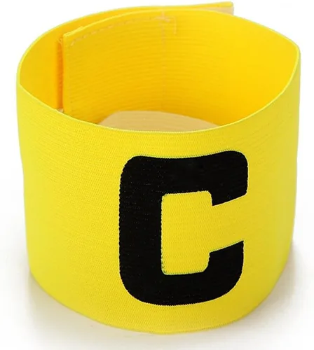 Miniatura 8 de Bandas de capitán de fútbol y fútbol, capitán anticaídas, para adultos y jóvenes, bandas ajustables para jugadores de baloncesto, paquete de 4