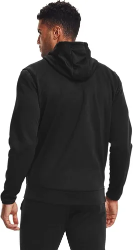 Miniatura 3 de Under Armour Rival Sudadera con capucha, cierre completo y forro polar, para hombre.