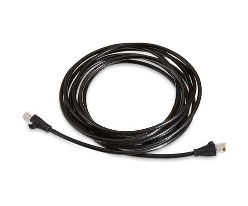 Miniatura 4 de Amazon Basics Cable de conexión Ethernet RJ45 Cat-6, velocidad de transferencia de 1 Gbps, conectores chapados en oro, 14 pies, negro, paquete de 10