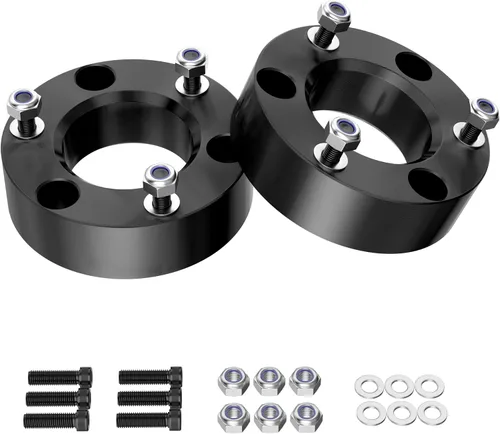 Miniatura 11 de Richeer Bloque de elevación de 1 pulgada compatible con Silverado 1500 1999-2024 2WD/4WD, Sierra 1500 1999-2024 2WD/4WD, kits de elevación