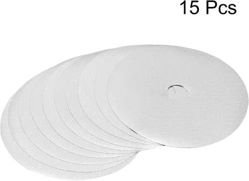 Miniatura 3 de MECCANIXITY Anillo de mantillo de árbol de 16.5 pulgadas, protector de árbol no tejido, cubierta de plantas para control de malezas, barrera redonda