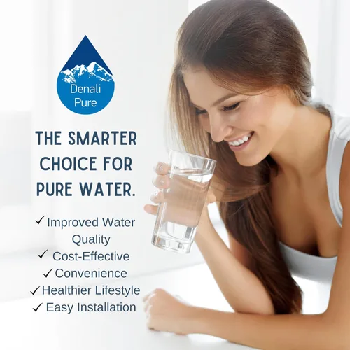 Miniatura 3 de Paquete de 3 filtros de agua de repuesto para refrigerador Brita WPRF-100, compatible con cartucho de filtro de agua Brita WPRF-100