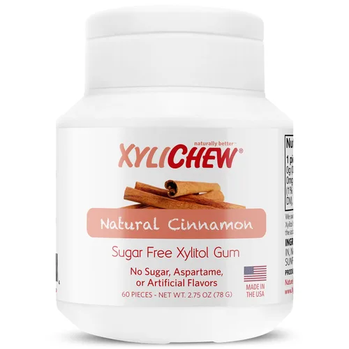 Miniatura 12 de Xylichew - Botes de goma de mascar 100% xilitol, sin OMG, gluten, aspartame y goma sin azúcar, cuidado bucal natural, alivia el mal aliento
