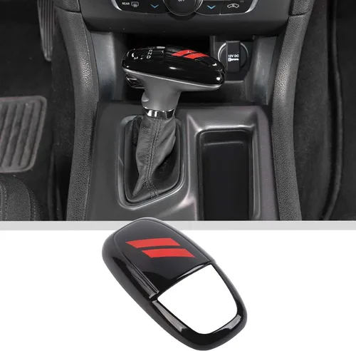 Miniatura 16 de JWWY Pomos de palanca de cambios para Dodge Challenger Charger 2015-2025+ Durango 2018-2023, accesorios interiores, fibra de carbono azul