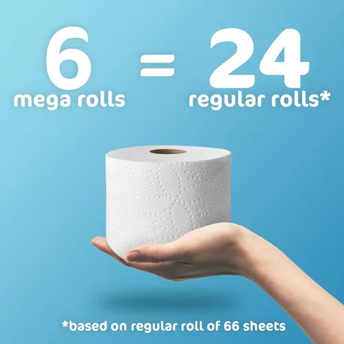 Miniatura 3 de Nicky Elite - Papel higiénico con embalaje de papel reciclable, 36 megarrollos ultra suaves = 144 rollos regulares