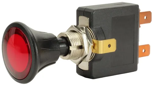 Miniatura 5 de Fastronix 50A Interruptor de empuje/tracción con indicador LED azul