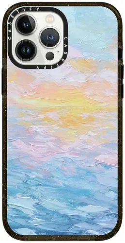 Miniatura 412 de Funda Impact de CASETiFY para iPhone 13 Pro Max con Magsafe - Estuche Claro Cuento de Invierno - Claro Negro Estuche transparente Winter Tale