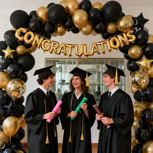 Miniatura 6 de Patimate Paquete de 150 globos negros de látex negro mate de 5 pulgadas para cumpleaños, graduación, jubilación, boda, aniversario, baby shower