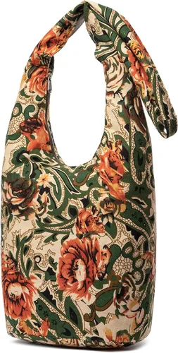 Miniatura 77 de Bolsa de hombro para mujer, de lona en estilo hippie/bohemio para llevar cruzada al hombro, disponible en diferentes colores y estampados
