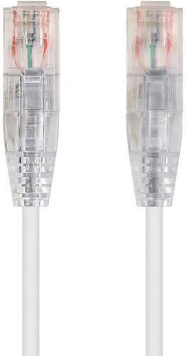 Miniatura 33 de Monoprice - Cable de conexión Ethernet Cat6 14 pies, gris, nivel de componente, UTP 28AWG 550 MHz, cable de cobre desnudo puro, sin enganches, RJ45