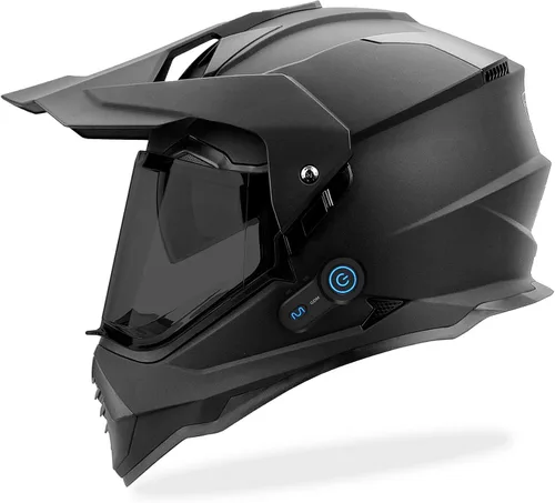 Miniatura 10 de GDM Beast - Casco de motocicleta Bluetooth Dual