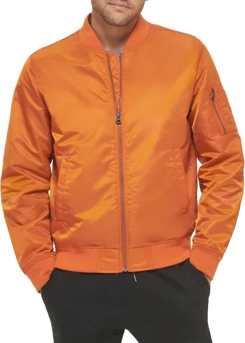 Miniatura 34 de Levi's MA-1 Flight chamarra satinada sin relleno para hombre