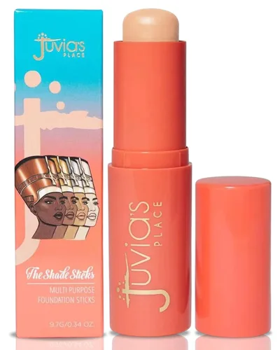 Miniatura 14 de Juvia's Place The Shade Stick Foundation Aberdeen - Muy ligera con matiz neutro para tonos de piel claros a claros, cobertura para base, corrector