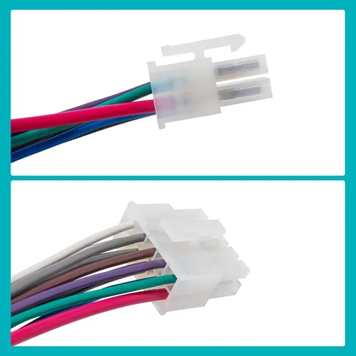 Miniatura 5 de NuIth Arnés de cableado estéreo de 10 pines para estación Kicker Bass, enchufe de arnés de cableado de radio compatible con Kicker PT10 11PT8 11PH12