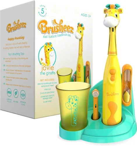 Cepillo de dientes electrónico Brusheez para niños Jovie la jirafa