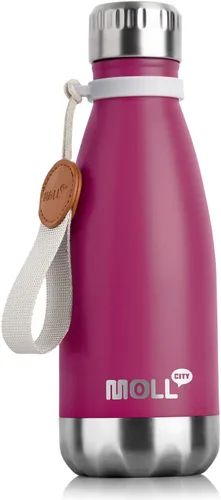 Miniatura 34 de Botella de agua para niños, botella de agua deportiva de acero inoxidable de 12 onzas con aislamiento al vacío para la vuelta a la escuela, botella
