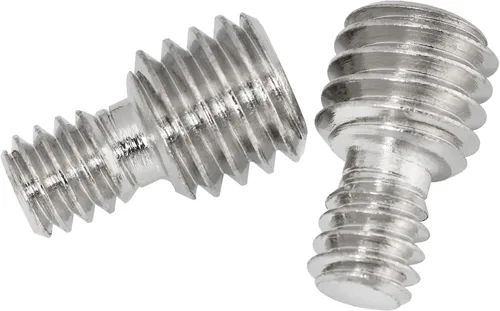 Miniatura 4 de 3 adaptadores de tornillo de trípode roscados macho de 3/8 pulgadas a macho de 1/4 pulgadas, macho de 1/4 pulgadas a macho de 3/8 pulgadas macho