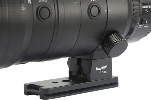 Miniatura 5 de Haoge LF-Z72 - Pie de repuesto para lente Nikon NIKKOR Z 2.756-7.874 in f/2.8 VR S (montaje z), anillo de montaje en trípode de cuello z100-15.748