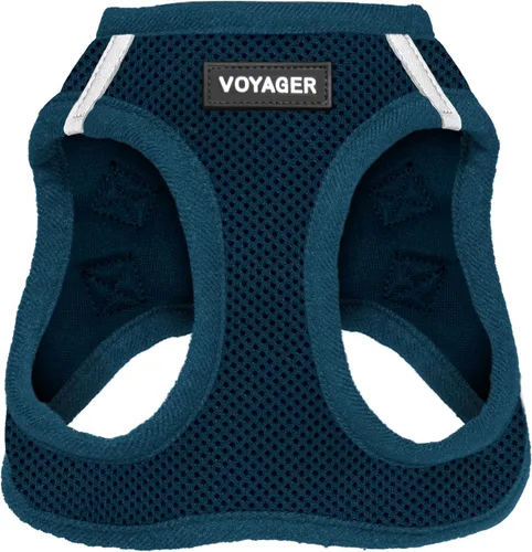Best Pet Supplies Voyager Step-in Air - Arnés de malla para todo tipo de clima, reflectante, antitirones, para perro y gato pequeño y mediano, Arnés