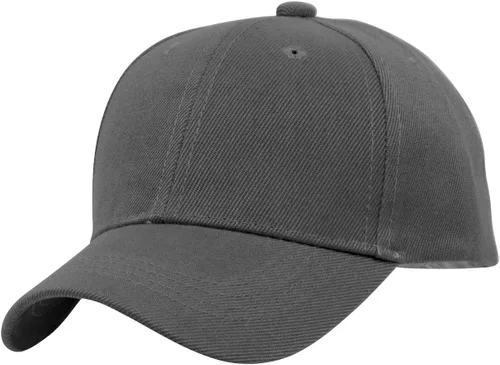 Miniatura 27 de TOP HEADWEAR Sombrero de béisbol ajustable con cierre de velcro para niños en blanco