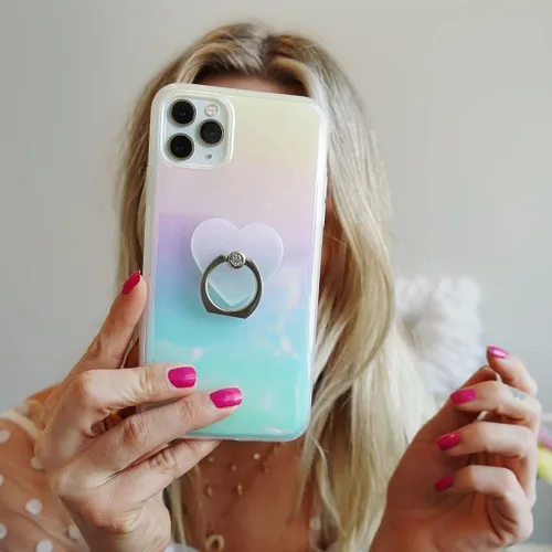 Miniatura 2 de VELVET CAVIAR Funda para iPhone 14, probada en caídas de 10 pies, ópalo blanco iridiscente Blanco (White Opal)
