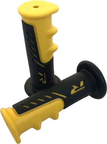 Miniatura 2 de XKMT-"R" Agarraderas de estilo gel grabadas en amarillo QUAD Compatible con YAMAHA KAWASAKI POLARIS SEADOO BOMBARDIER JET SKI HONDA FOREMAN RECON