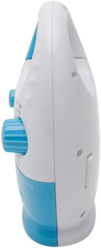 Miniatura 9 de UXELY Radio de ducha, radio de baño AM FM, radio de ducha colgante impermeable con volumen ajustable altavoz integrado (blanco azul)