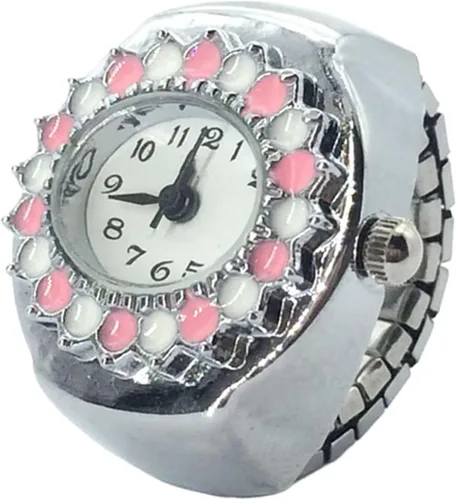 Miniatura 10 de Reloj de anillo inteligente con anillo preciso, reloj de cristal para cumpleaños, Navidad, regalo de San Valentín