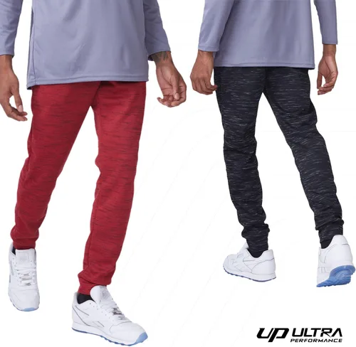 Miniatura 3 de Ultra Performance 3 Pack Mens Joggers Mens Athletic Sweatpants with Pockets for Men, Small - 3X