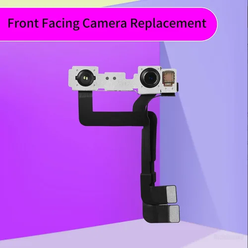 Miniatura 2 de Reemplazo de la cámara frontal para iPhone 11 Pro Max frente al módulo de lente Cable flexible con luz estructurada Receptor de 12MP Reemplazar