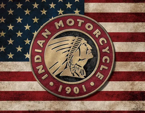 Miniatura 7 de Desperate Enterprises Indian Motorcycle Since 1901 - Letrero de hojalata nostálgico vintage de metal, fabricado en Estados Unidos Motocicletas