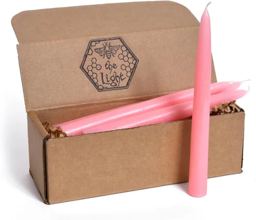 Miniatura 6 de Velas de Cera de Abeja 100% Puras - Velas Decorativas y Sumergidas Naturales Hechas a Mano, Insípidas y Sin Humo para Navidad, Adviento y Janucá