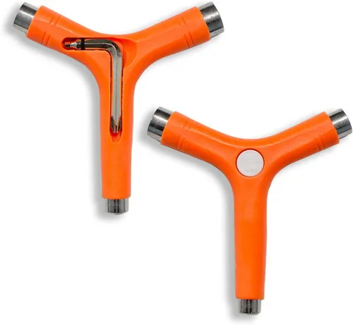 Miniatura 7 de Yocaher Monopatín Longboard Multifuncional Y-Tool Herramienta de Patín Tamaño de Bolsillo Todo en uno (1 pc)