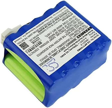Miniatura 2 de FITHOOD Reemplazo de batería para nellcor Puritan Bennett Mediana YM 5500 Mediana YM1000 M6021-0 (7600mAh/8.4V)