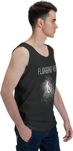 Miniatura 5 de Hombre Muscle Tank Tops Camiseta Moda Festival de Música sin mangas Camiseta