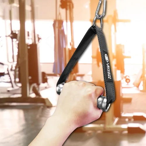 Miniatura 6 de J Bryant Fitness - Asas de gimnasio de metal para accesorios de máquina de cables, asas de agarrar de aleación de aluminio resistentes de alta