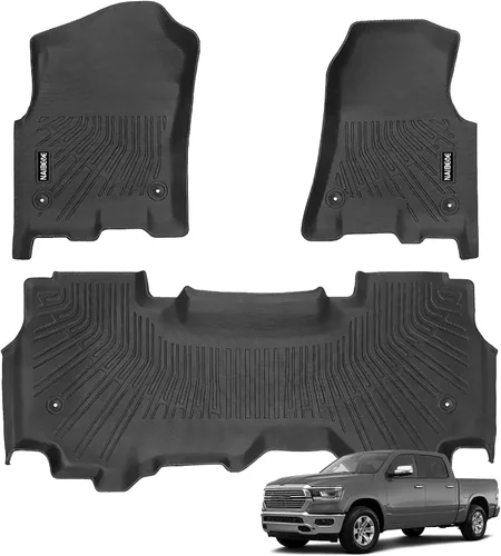 Miniatura 43 de Alfombrillas de piso Naibeve para Ford Edge 2015 2016 2017 2018 2019 2020 2021 2022 2023 2024 2025 - Ajuste personalizado para todo clima