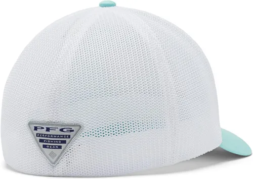 Miniatura 646 de Columbia - Gorra de malla con bandera con árboles unisex para adultos, corona alta