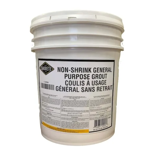 Sakrete Lechada, cubo, gris, no encogible Propósito general 120025-1 cada uno