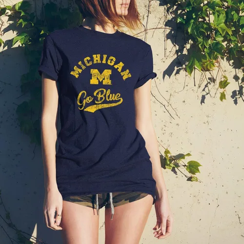 Miniatura 6 de UGP Campus Apparel AS11 - Camiseta Triblend Retro Script